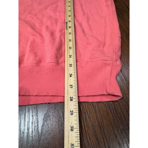 NEW Aerie Pink Sweatshirt Womens sz XL Fleece Lined Ribbed Collar Long Sleeve - Picture 9 of 9
